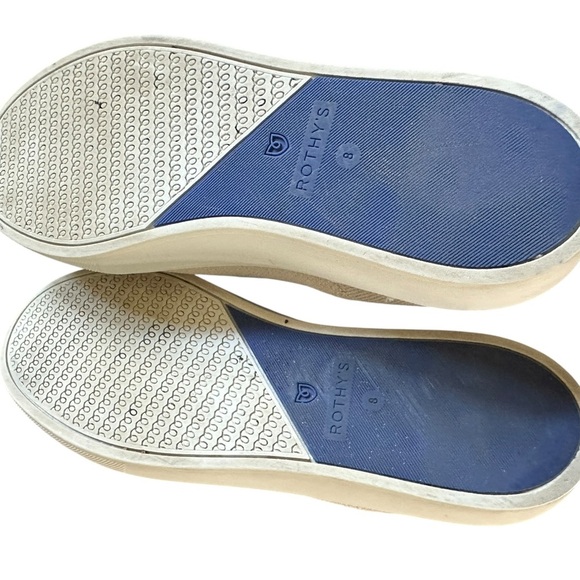 Rothy's Cream Loafers Slip-On Shoes size 8 - Picture 7 of 8